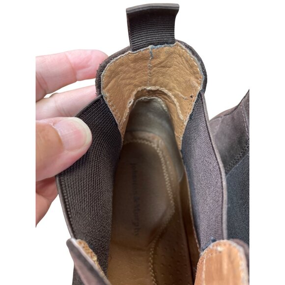Johnston & Murphy Mens Brown Suede Chelsea Boots Size 12M KSU 9046 main image 13